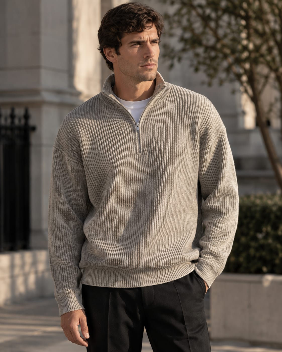 WELFORD Essential Quarter-Zip