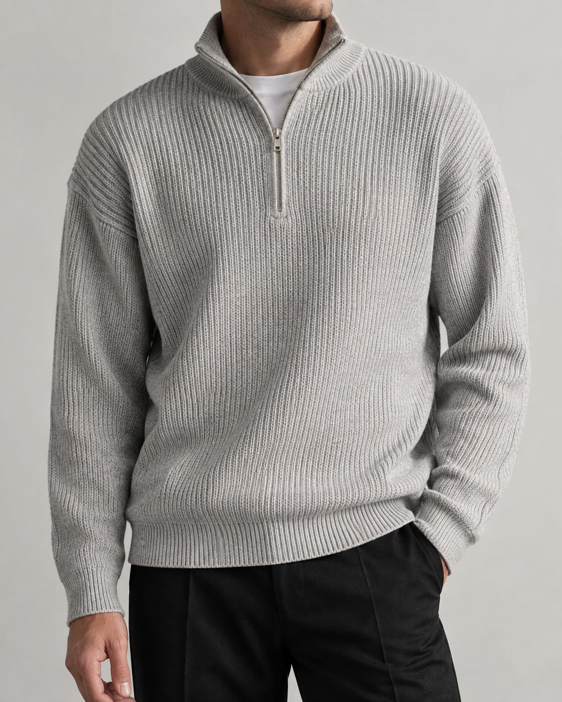 WELFORD Essential Quarter-Zip