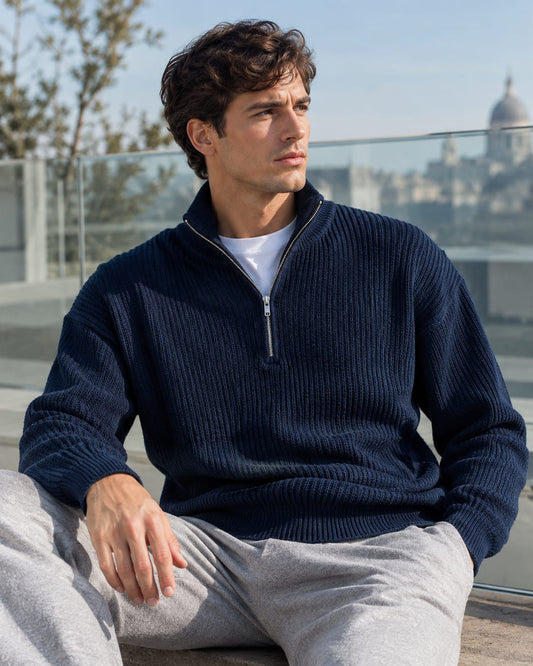 WELFORD Essential Quarter-Zip