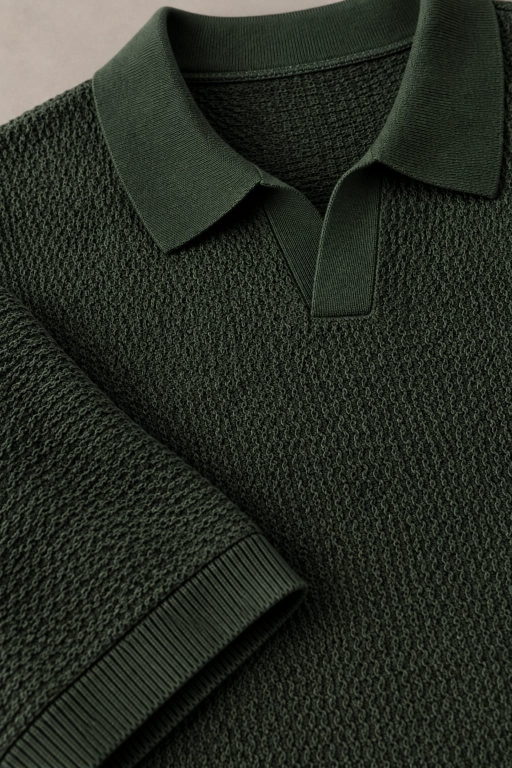 Knitted Business Polo Shirt