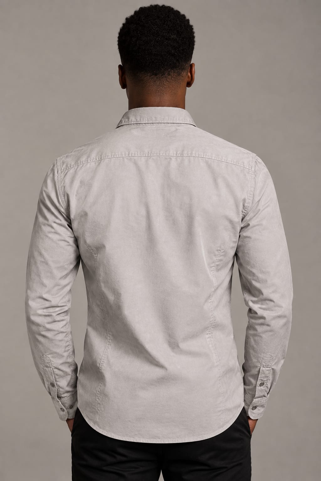 Men's Cotton Military Overshirt