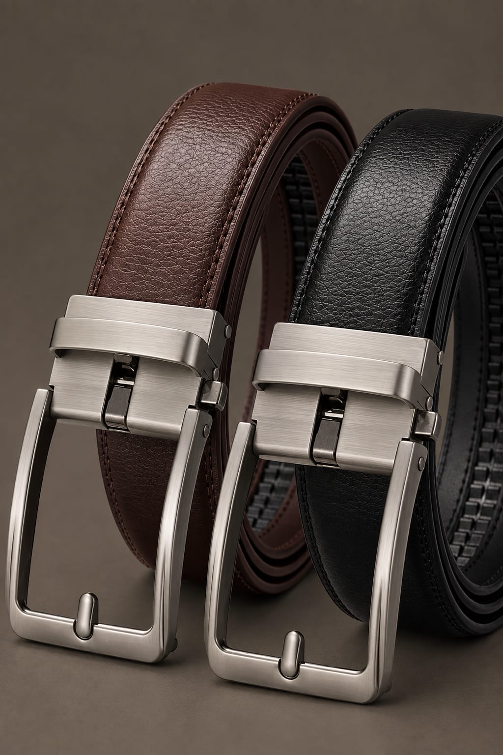 Men's Genuine Leather Automatic Belt