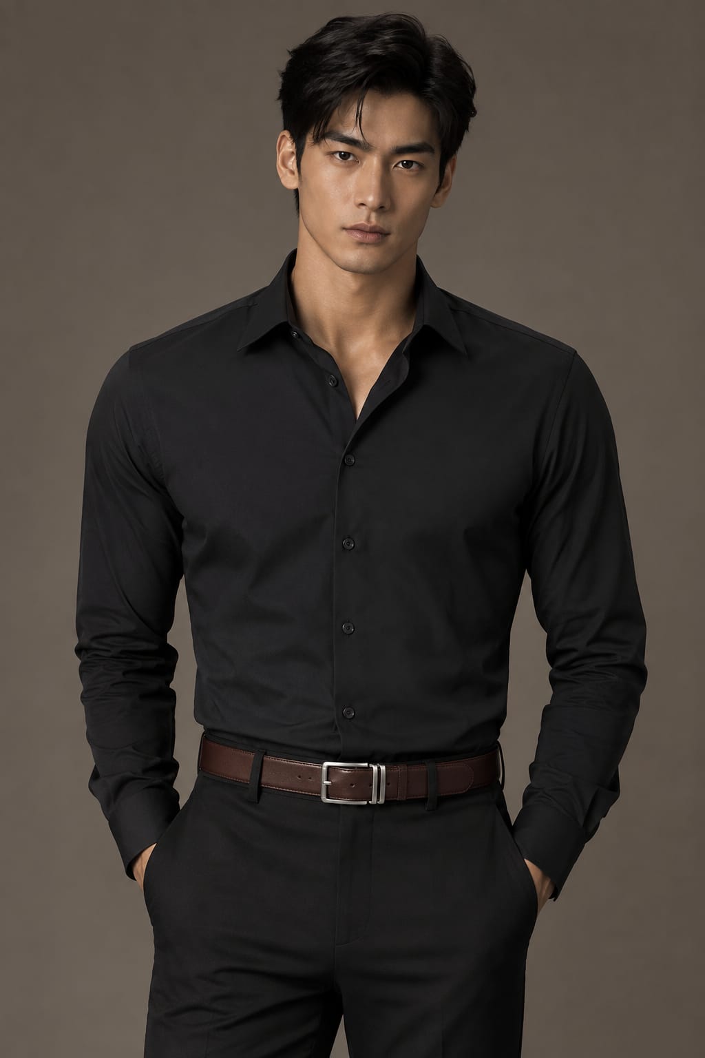 Men's Genuine Leather Automatic Belt
