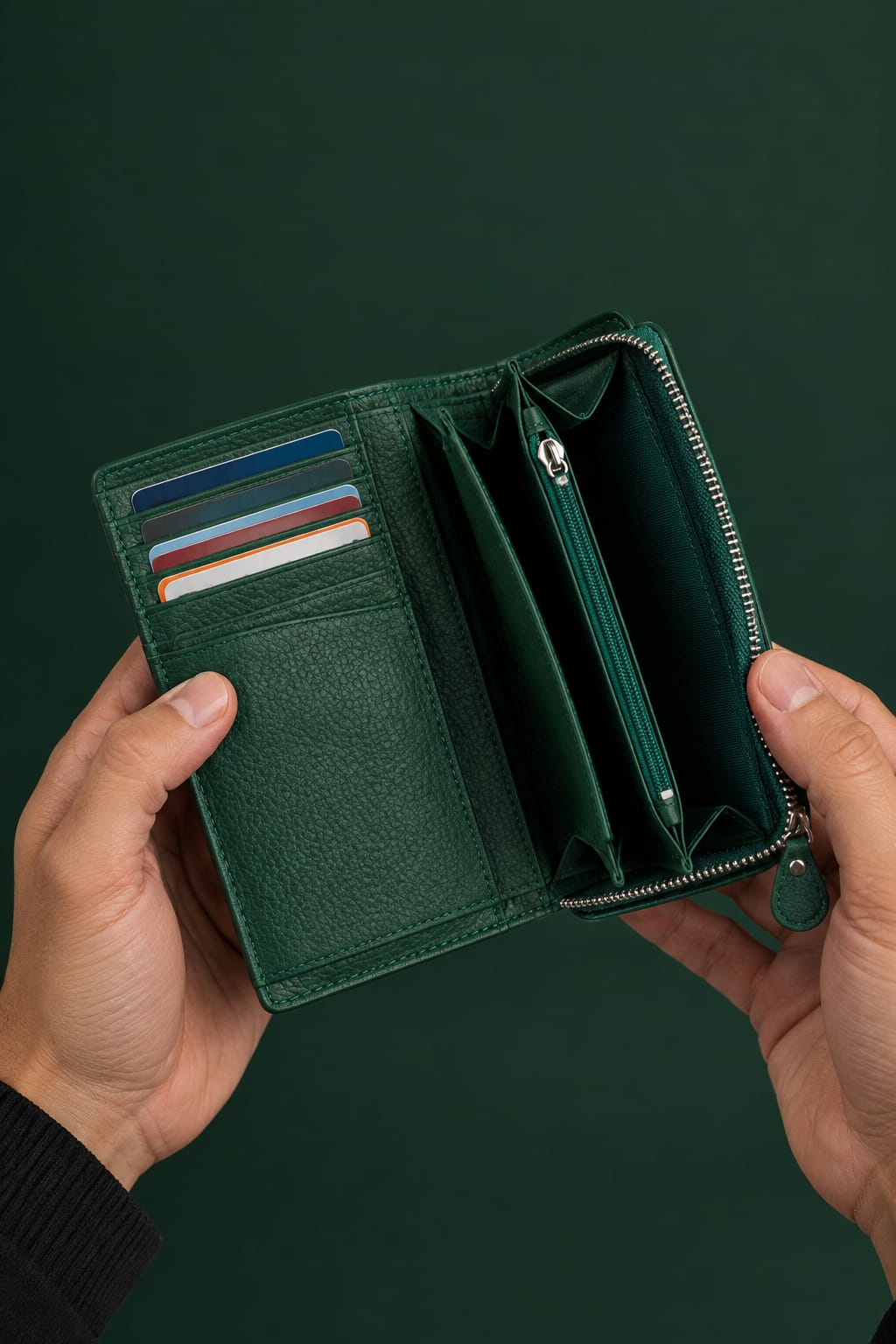 Men's Genuine Leather RFID Wallet