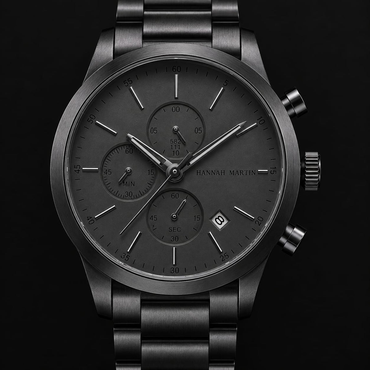 Men's Stainless Steel Quartz Watch