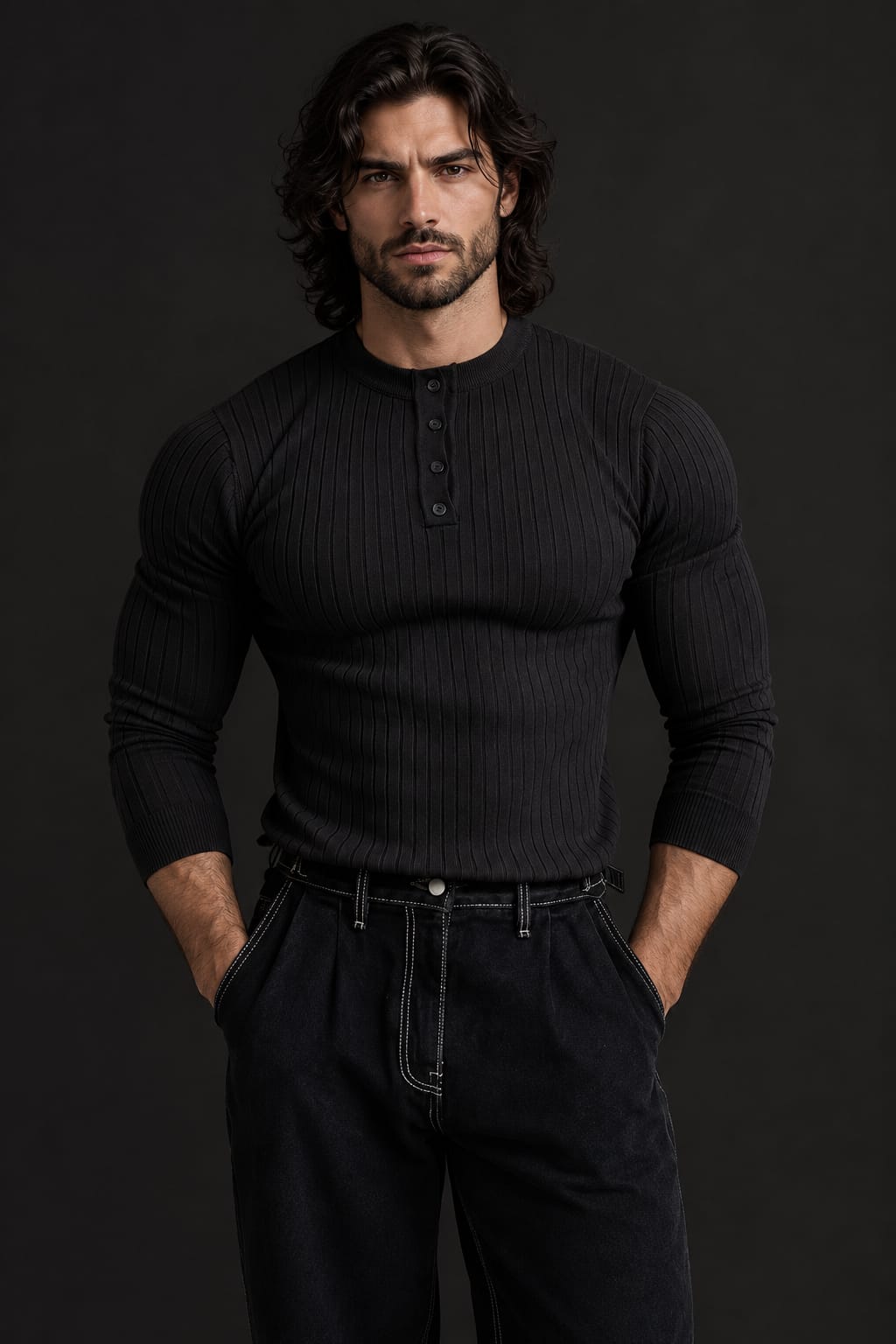 Henry Collar Knitwear